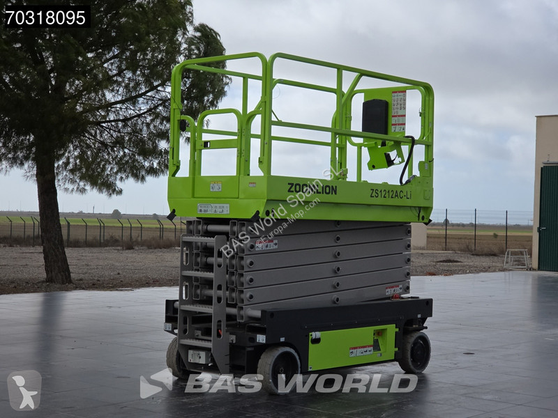 Vybavenie stavebného stroja  ZS1212AC-Li 12 M -...