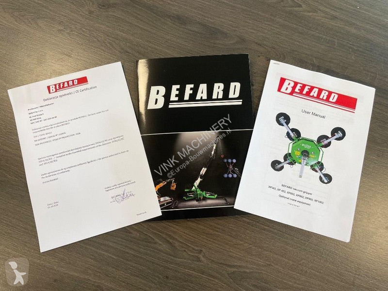 Équipements TP Befard XP 452 vacuumheffer