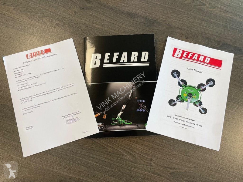 Équipements TP Befard XP 302 vacuumheffer