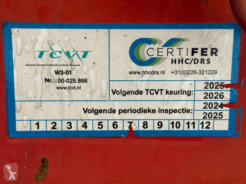 Aanbouwstukken voor bouwmachines Hiab R330-F4...