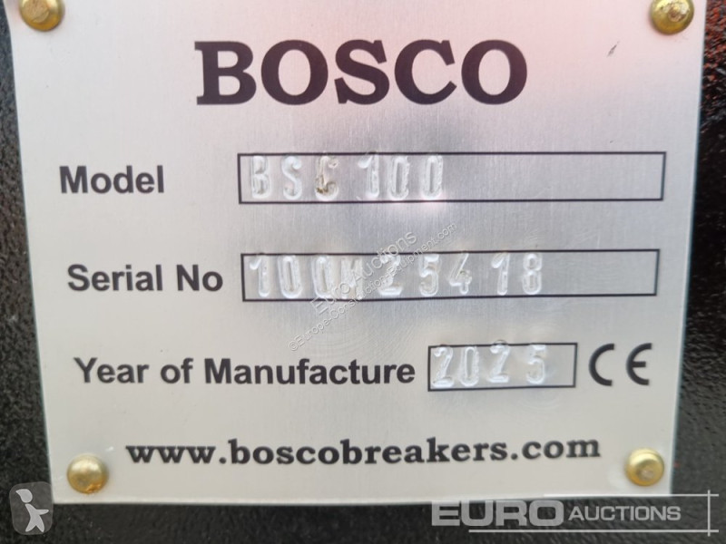 Aanbouwstukken voor bouwmachines  BSC100