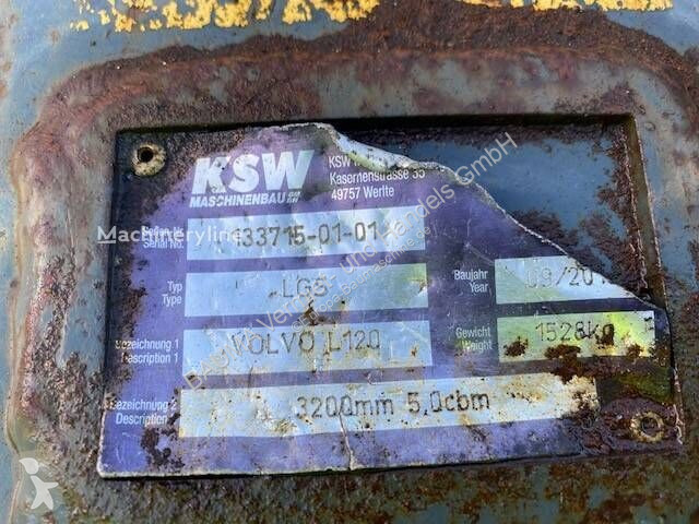 Vybavenie stavebného stroja  (2189) 5 cbm KSW...