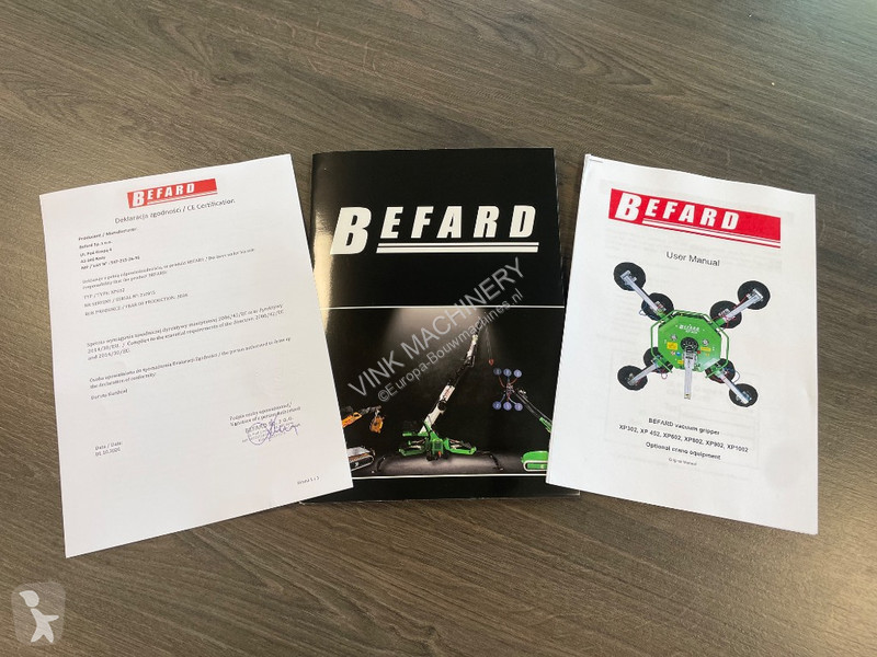 Équipements TP Befard XP 602 vacuumheffer