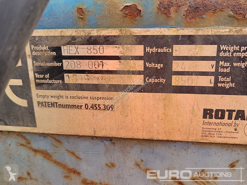 Echipamente pentru construcţii  HEX 850
