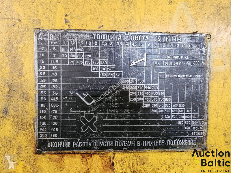 Vybavenie stavebného stroja  bending machine
