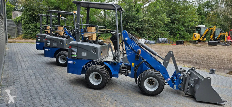 Pá carregadora E WOLF 606 electro shovel.