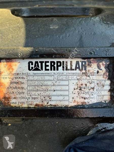 Equipamientos maquinaria OP Caterpillar quick...