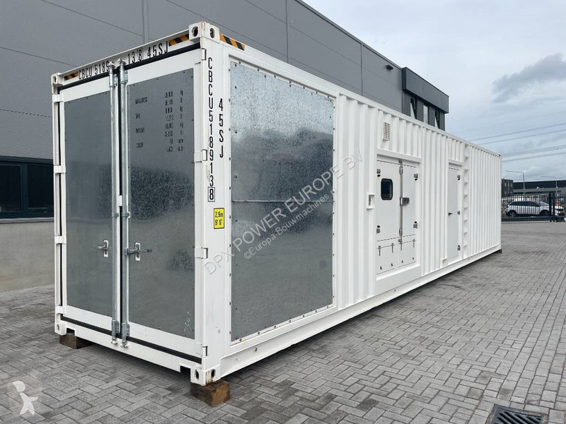 Vybavenie stavebného stroja  40FT HC - Genset...