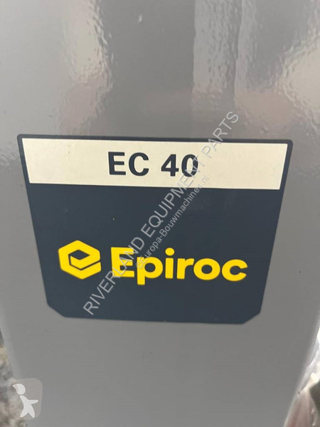 Udstyr til anlægsarbejder Epiroc EC 40 T...