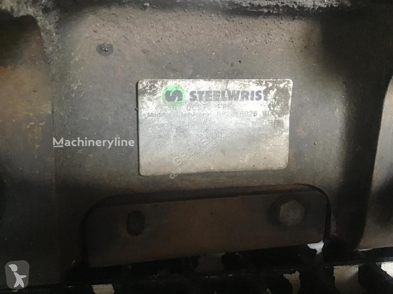 Vybavenie stavebného stroja Liebherr Quick Hitch