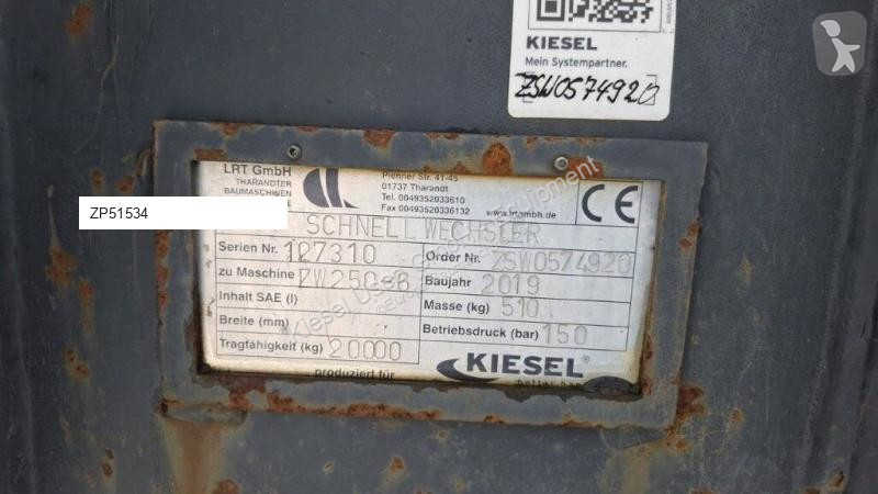 Vybavenie stavebného stroja Volvo Attache...