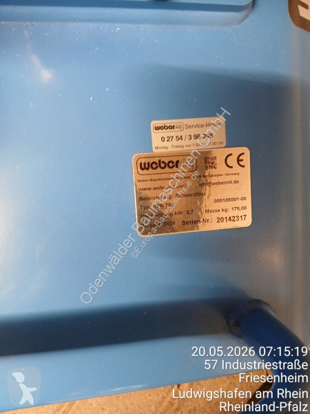 Walec Weber  VPR700