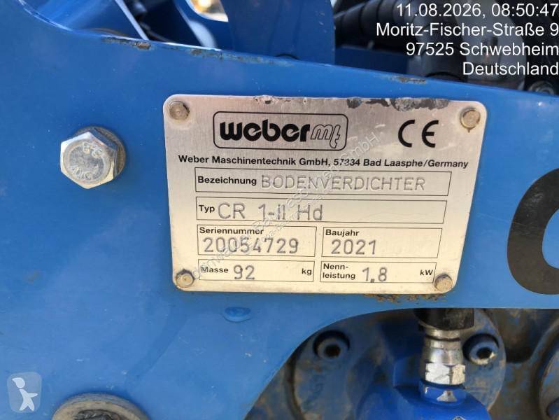 Walec Weber  CR1-II Hd