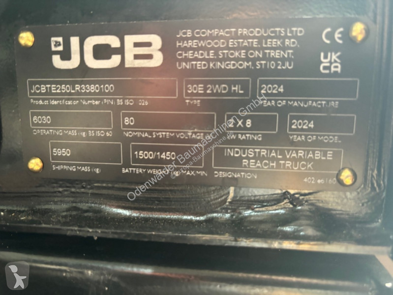 Vybavenie stavebného stroja JCB  TLT30-22E