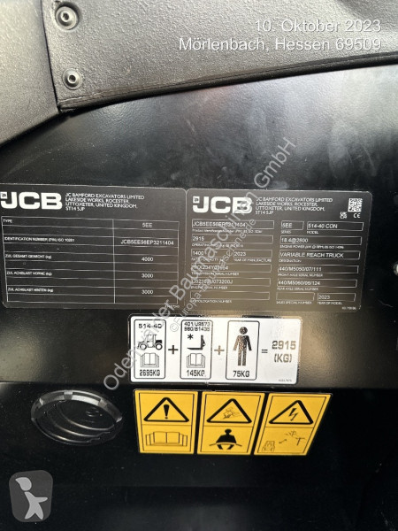 Vybavenie stavebného stroja JCB  514-40 CON