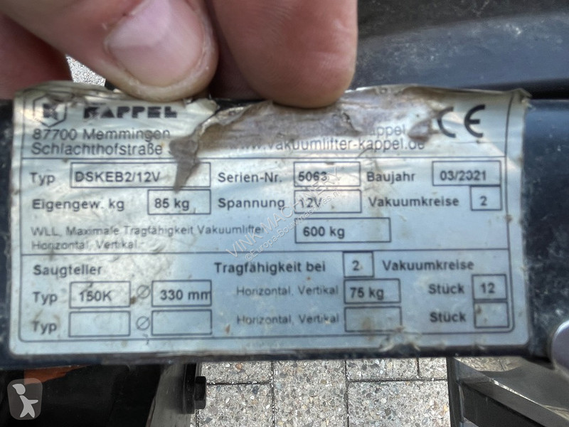 Vybavenie stavebného stroja  DSKEB2-12V...