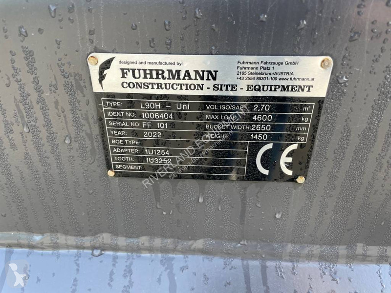 Bygg-anläggningsutrustningar Volvo L 90 H...