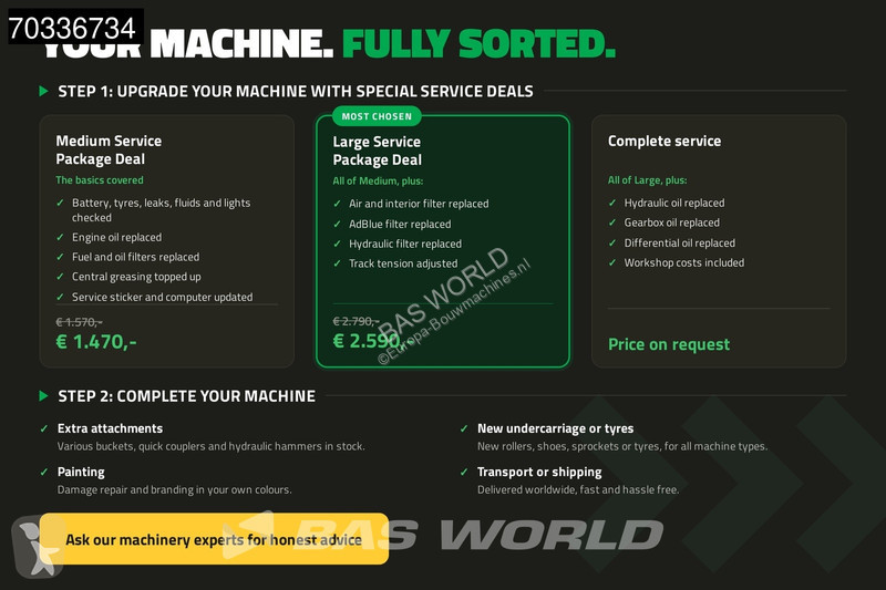 Équipements TP  CPCD35 FACTORY WARRANTY - 4x4 -...