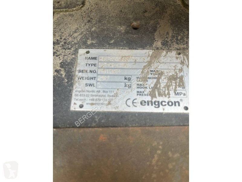 Équipements TP Engcon QS70/TIM/B