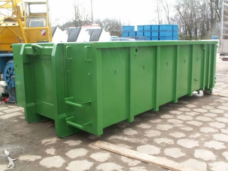 Echipamente pentru construcţii Benne de 15 m3