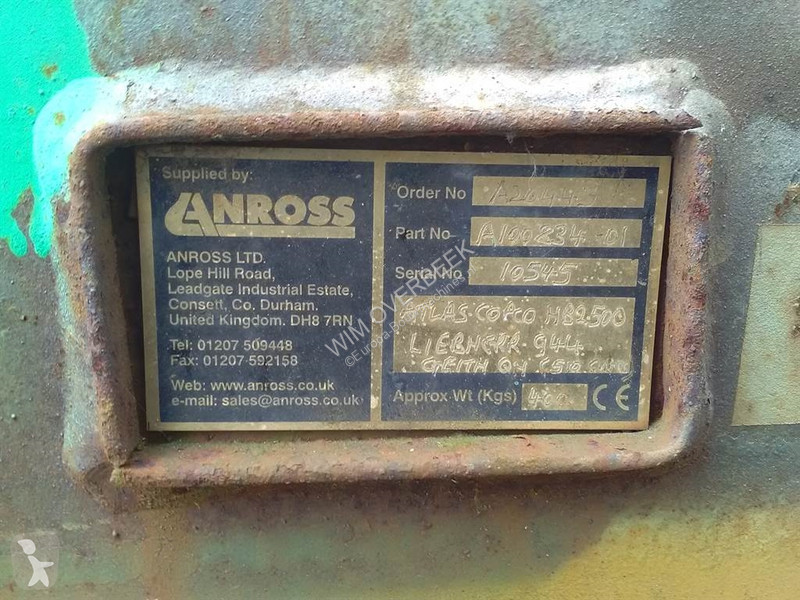 Vybavenie stavebného stroja Liebherr 944-Atlas...