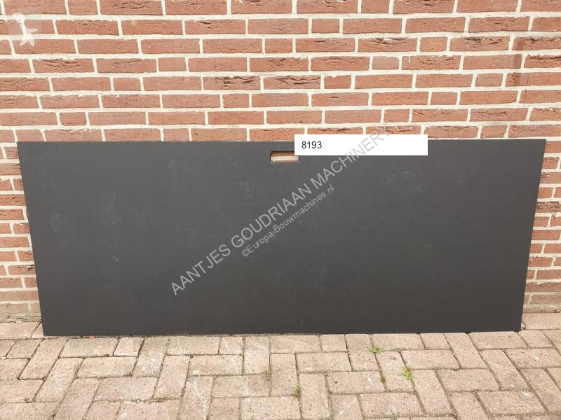 Equipamientos maquinaria OP Kunststof rijplaat