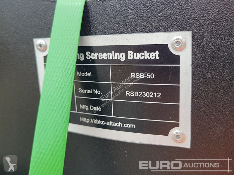 Aanbouwstukken voor bouwmachines  RSB-50