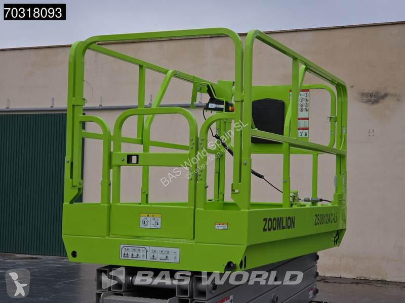Vybavenie stavebného stroja  ZS0812AC-Li 8 M -...