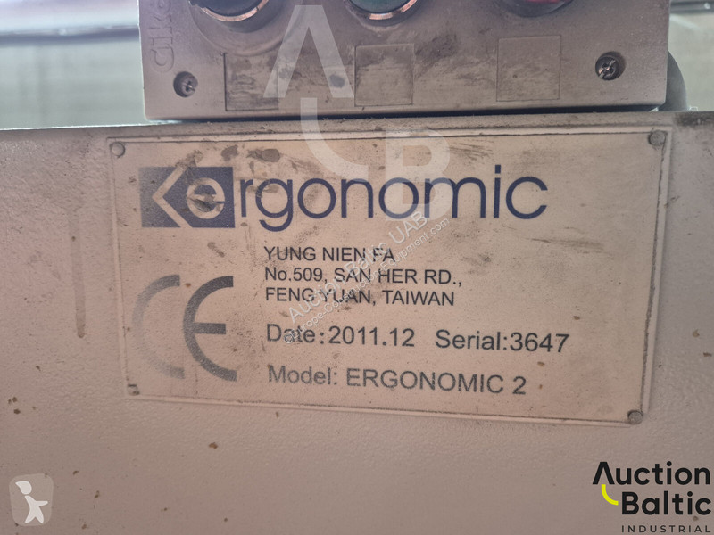 Equipamientos maquinaria OP  Ergonomic 2