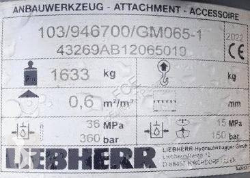 Bygg-anläggningsutrustningar Liebherr