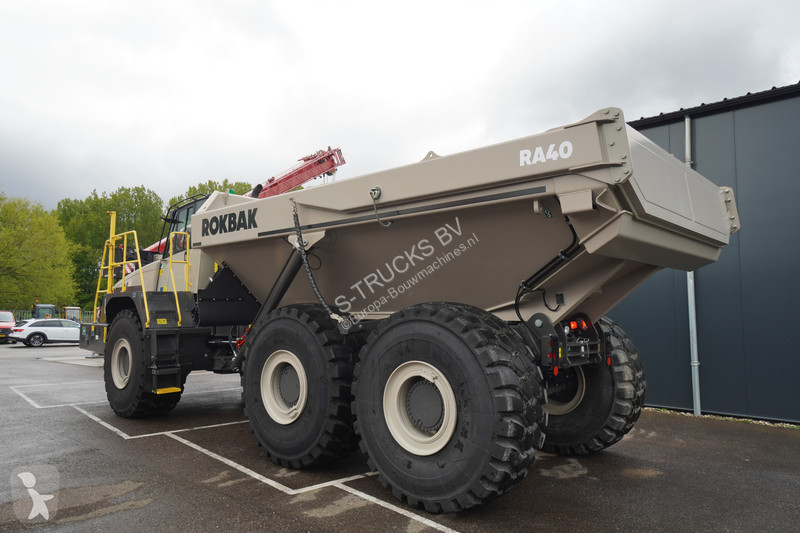 Vybavenie stavebného stroja  TEREX RA 40 6X6...