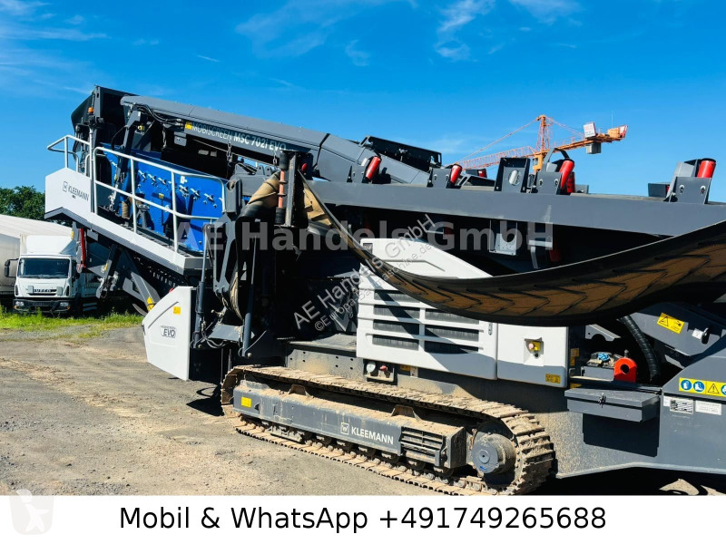 تفتيت، إعادة التدوير Kleemann Kleemann MSC 702i...