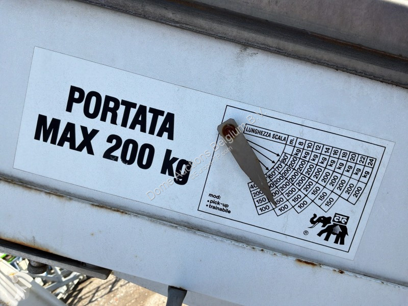 Équipements TP CTE Pratika 250 Pick-up Scarrabile