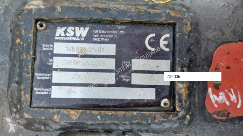 Equipamentos de obras Attache rapide KSW hydr....