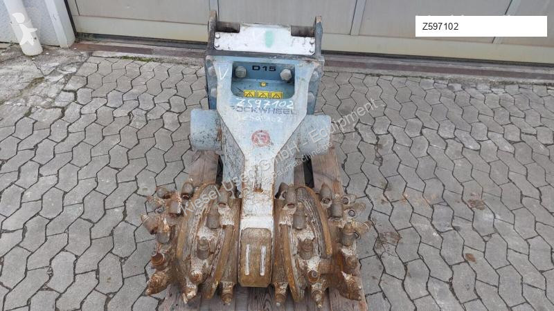 Udstyr til anlægsarbejder Rockwheel Anbaufräse