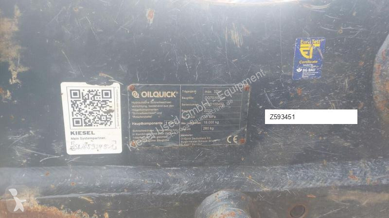 Stavební vybavení Oilquick Attache rapide...