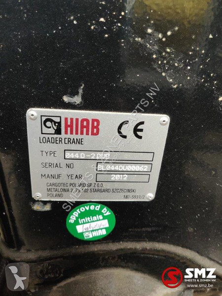 Aanbouwstukken voor bouwmachines Hiab Occ...