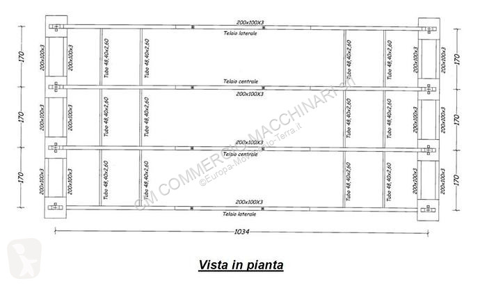 تجهيزات الأشغال العمومية CARRO POSA TELO DI...