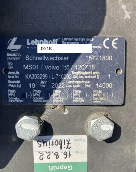 Stavební vybavení Volvo Attache rapide Lehnhoff...