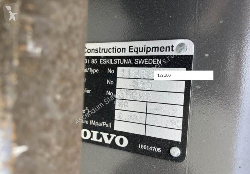 Vybavenie stavebného stroja Volvo
