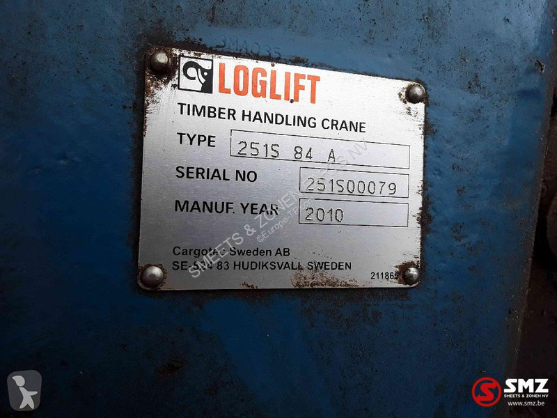 Kran Loglift Occ Autolaadkraan Hiab Loglift 251S