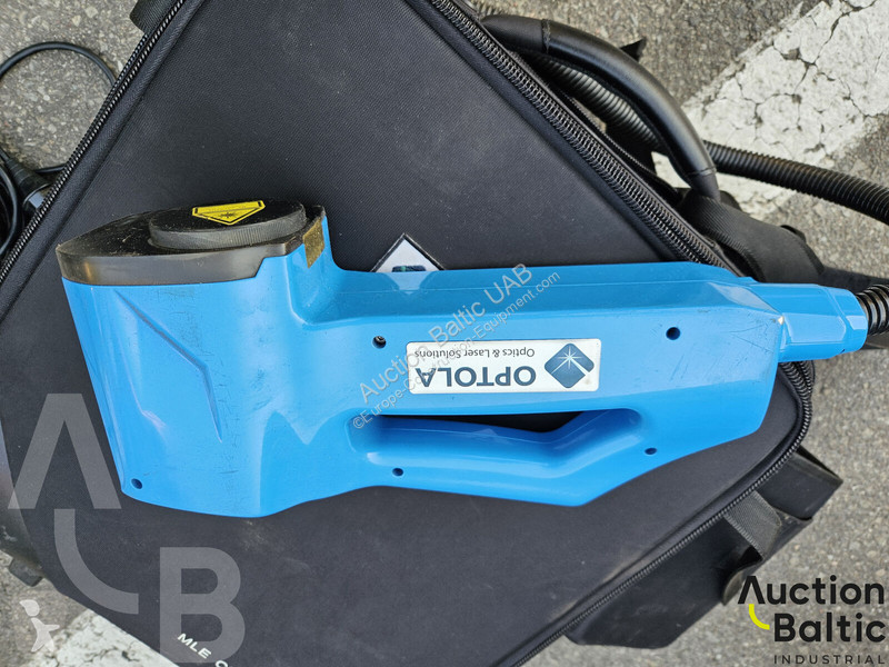 Vybavenie stavebného stroja  laser cleaning device