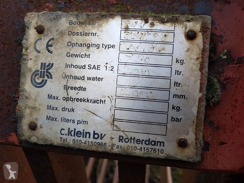 Vybavenie stavebného stroja Verachtert...