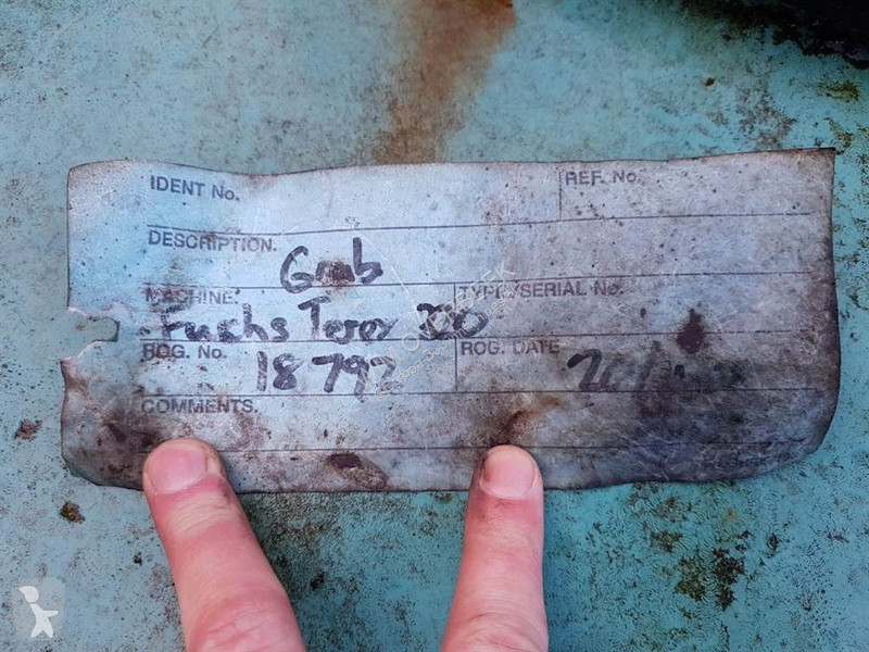 Udstyr til anlægsarbejder Fuchs MHL320 - Orange...