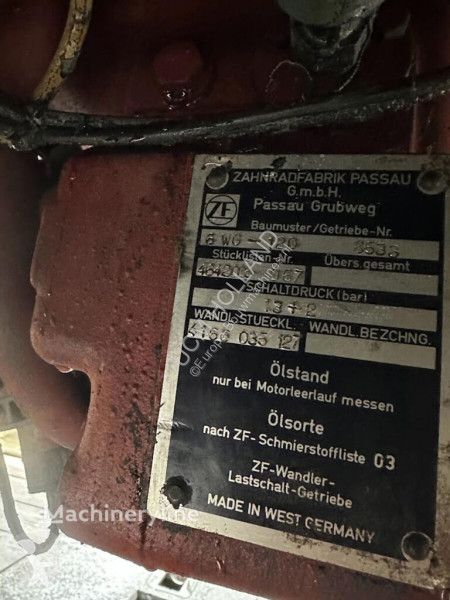 Udstyr til anlægsarbejder ZF KMK 2025 gearbox...