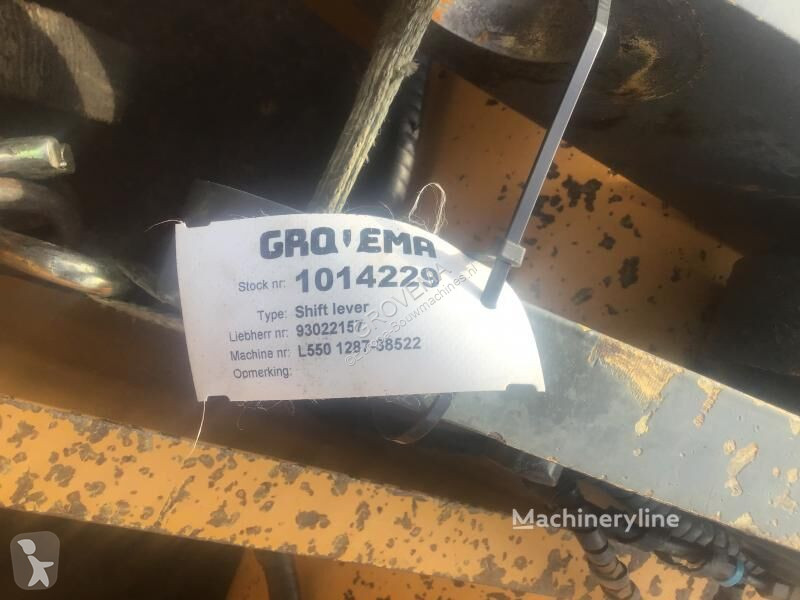 Vybavenie stavebného stroja Liebherr Shift lever