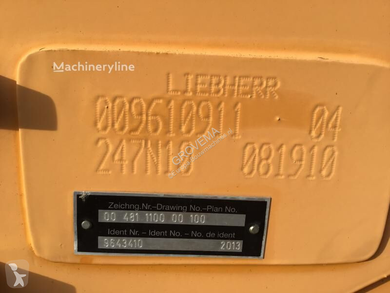 Vybavenie stavebného stroja Liebherr Industrial...
