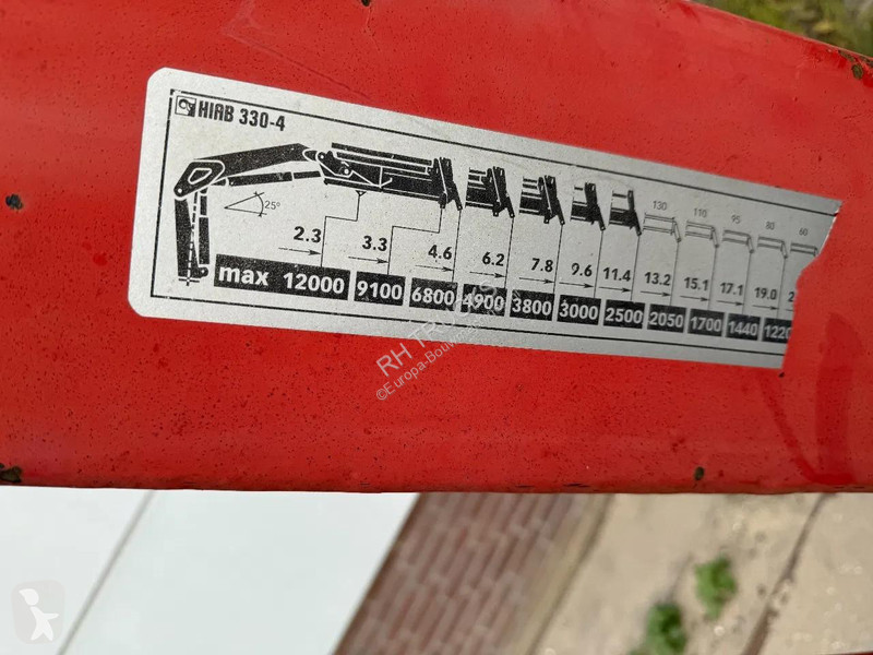 Žeriav Hiab R330-F4 REMOTE CONTROLE AN STAMPS...