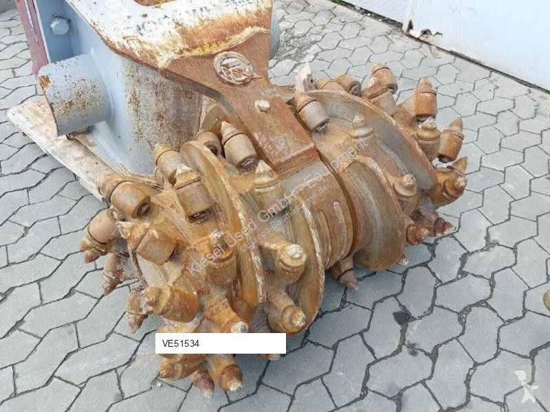 Udstyr til anlægsarbejder Rockwheel Anbaufräse