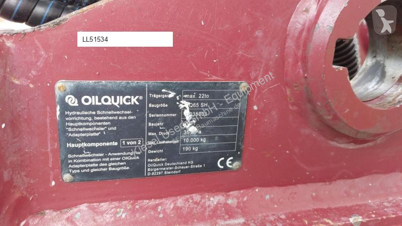 Vybavenie stavebného stroja Oilquick